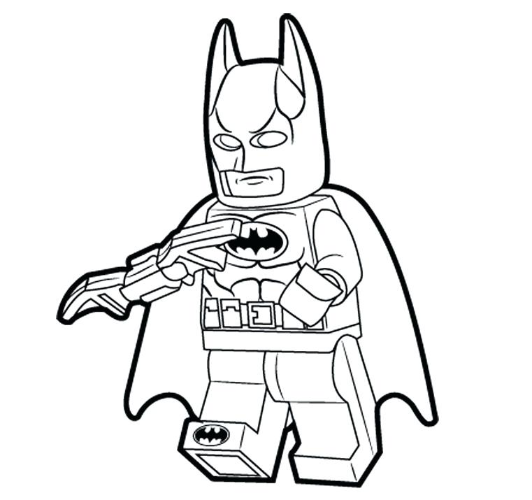free printable lego batman coloring pages