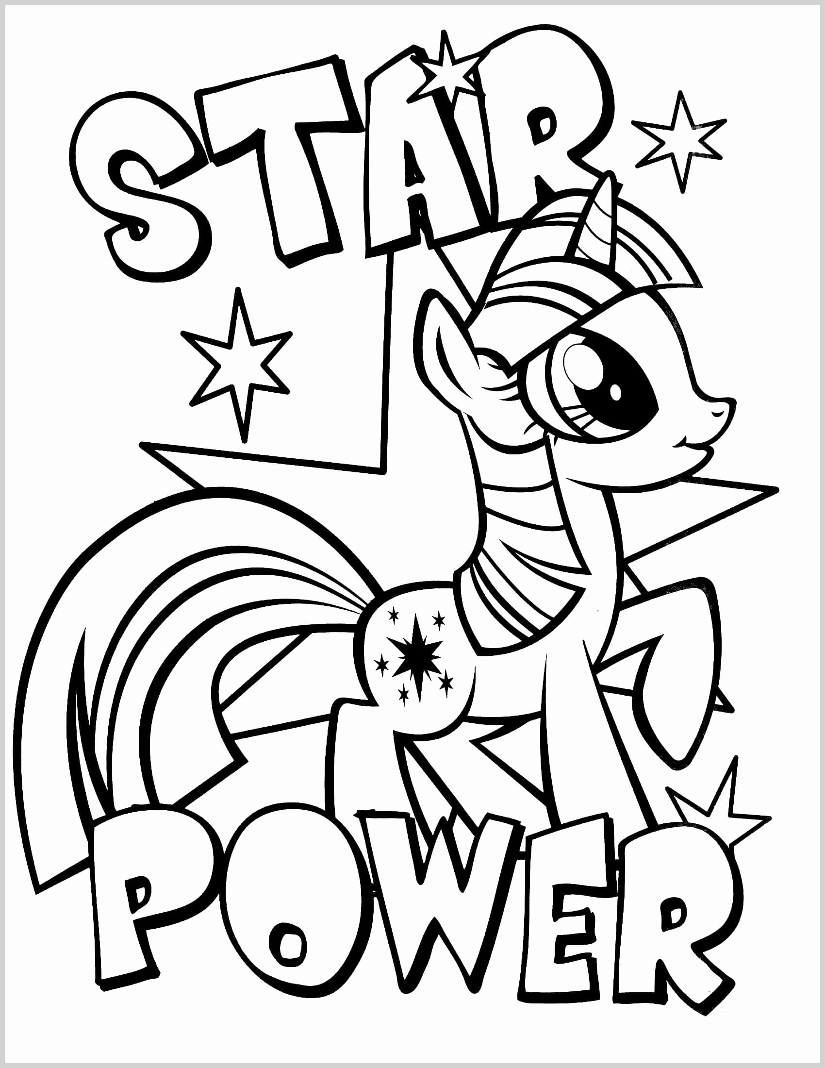 my little ponies coloring pages