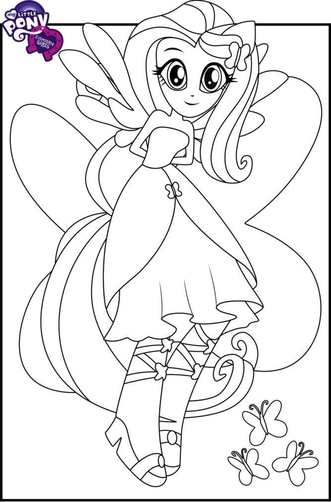 my little pony equestria girl coloring pages