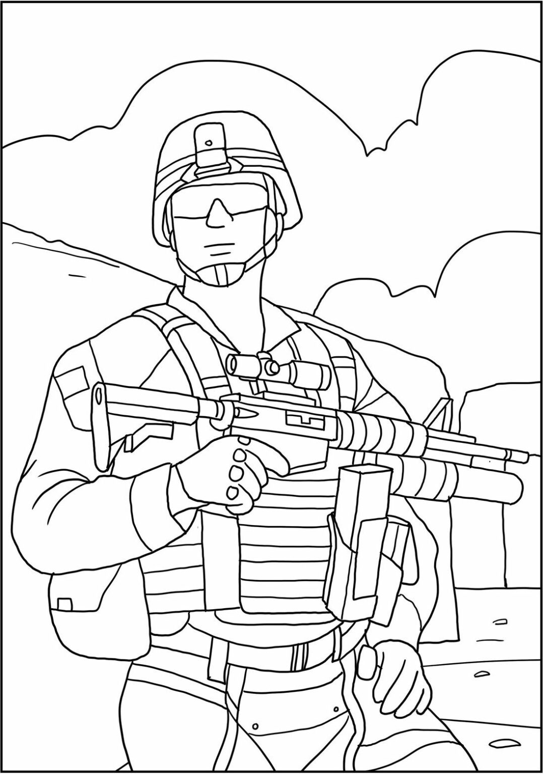 Free Printable Patriotic Coloring Pages Pdf - Coloringfolder.com