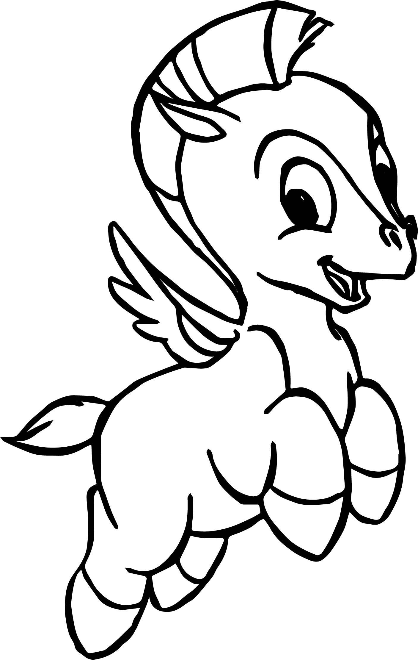 baby pegasus coloring pages