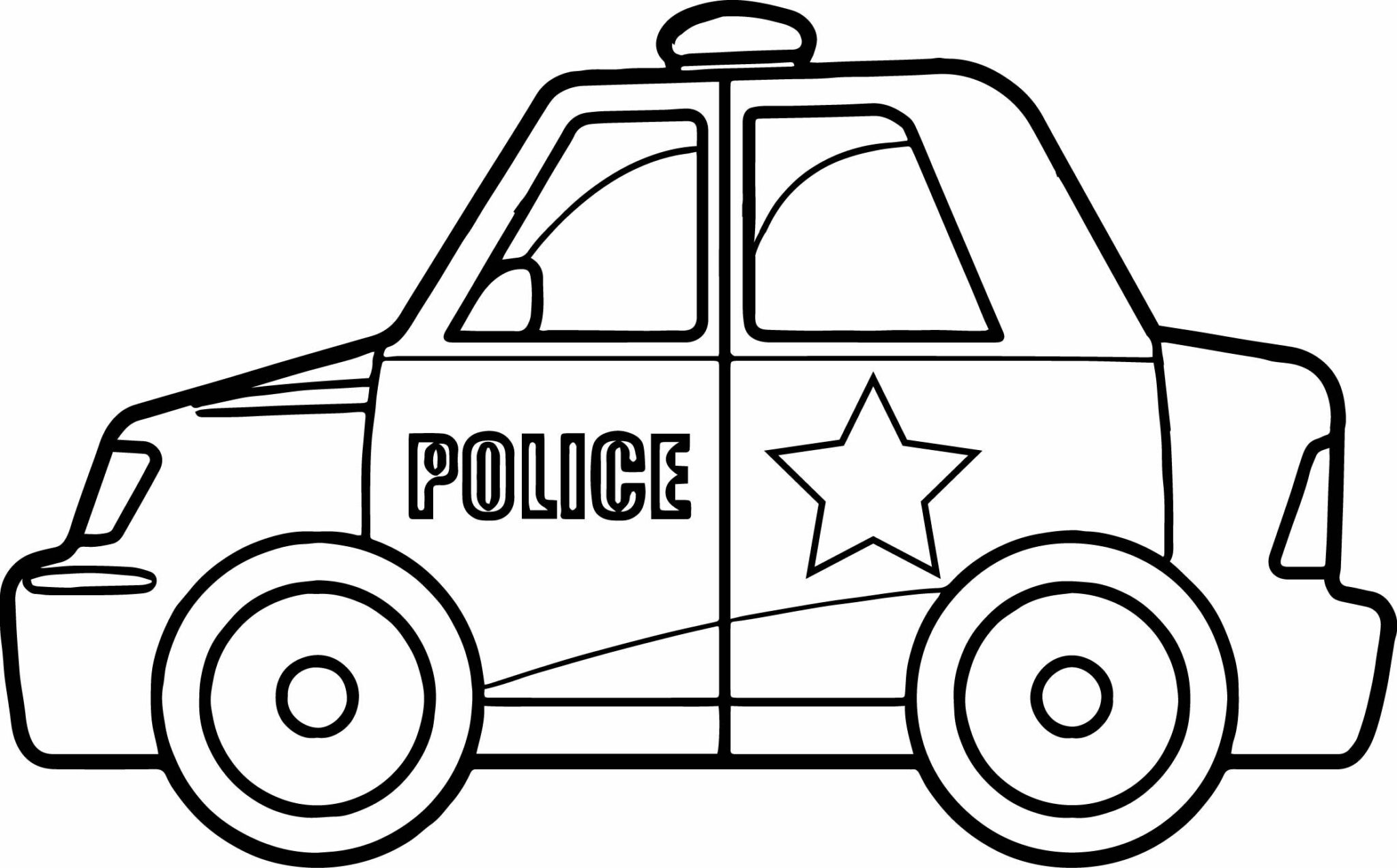 Free Printable Police Car Coloring Pages Pdf - Coloringfolder.com