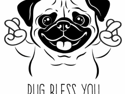 coloring pages of pug puppies