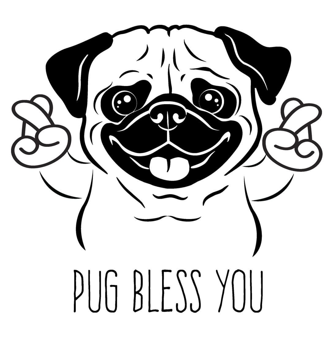 coloring pages of pug puppies