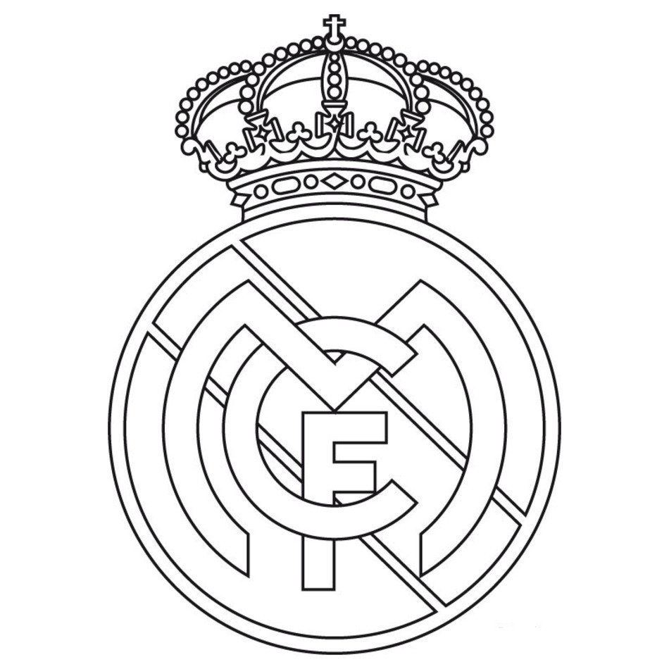 free printable real madrid coloring pages