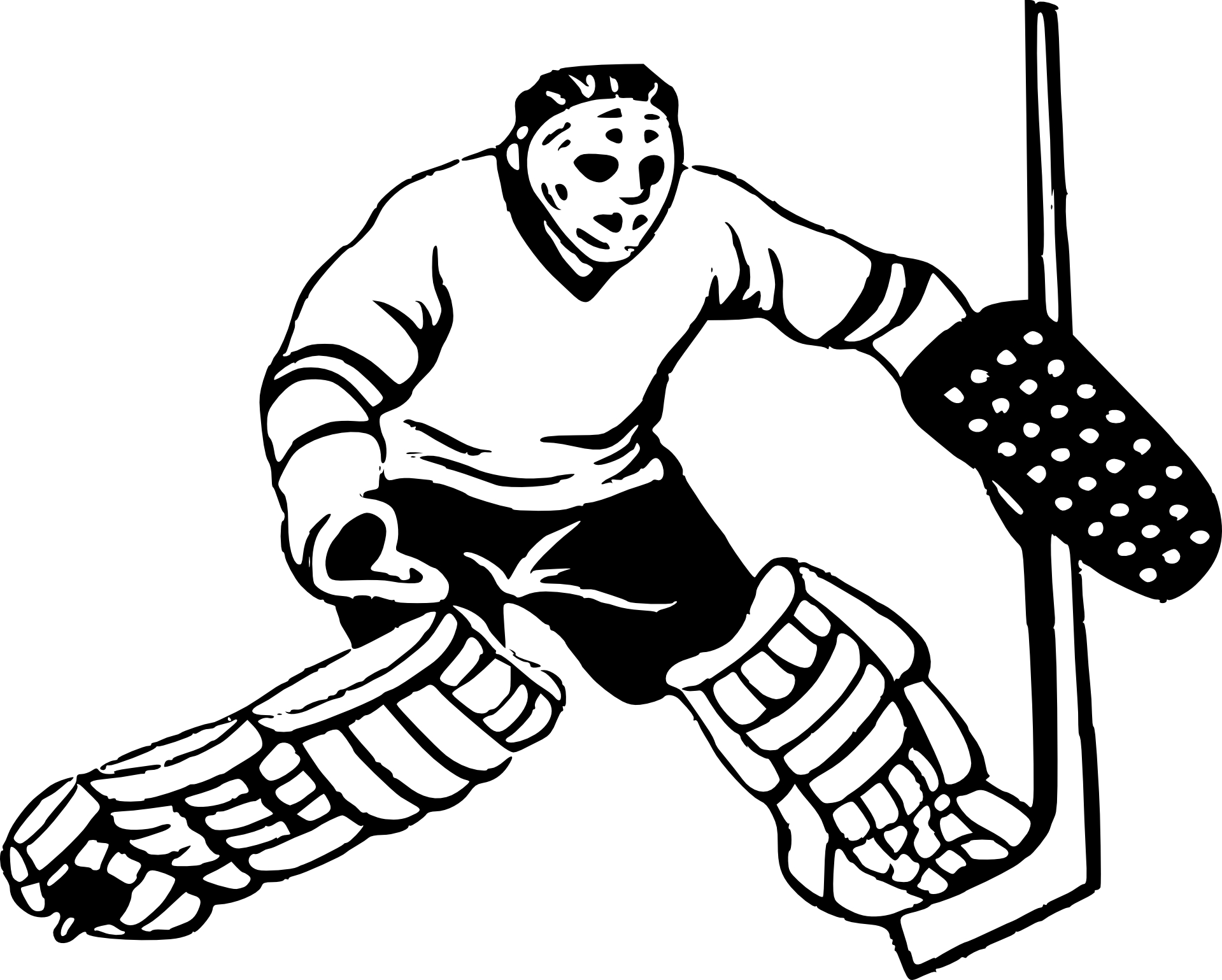 free printableice hockey coloring pages