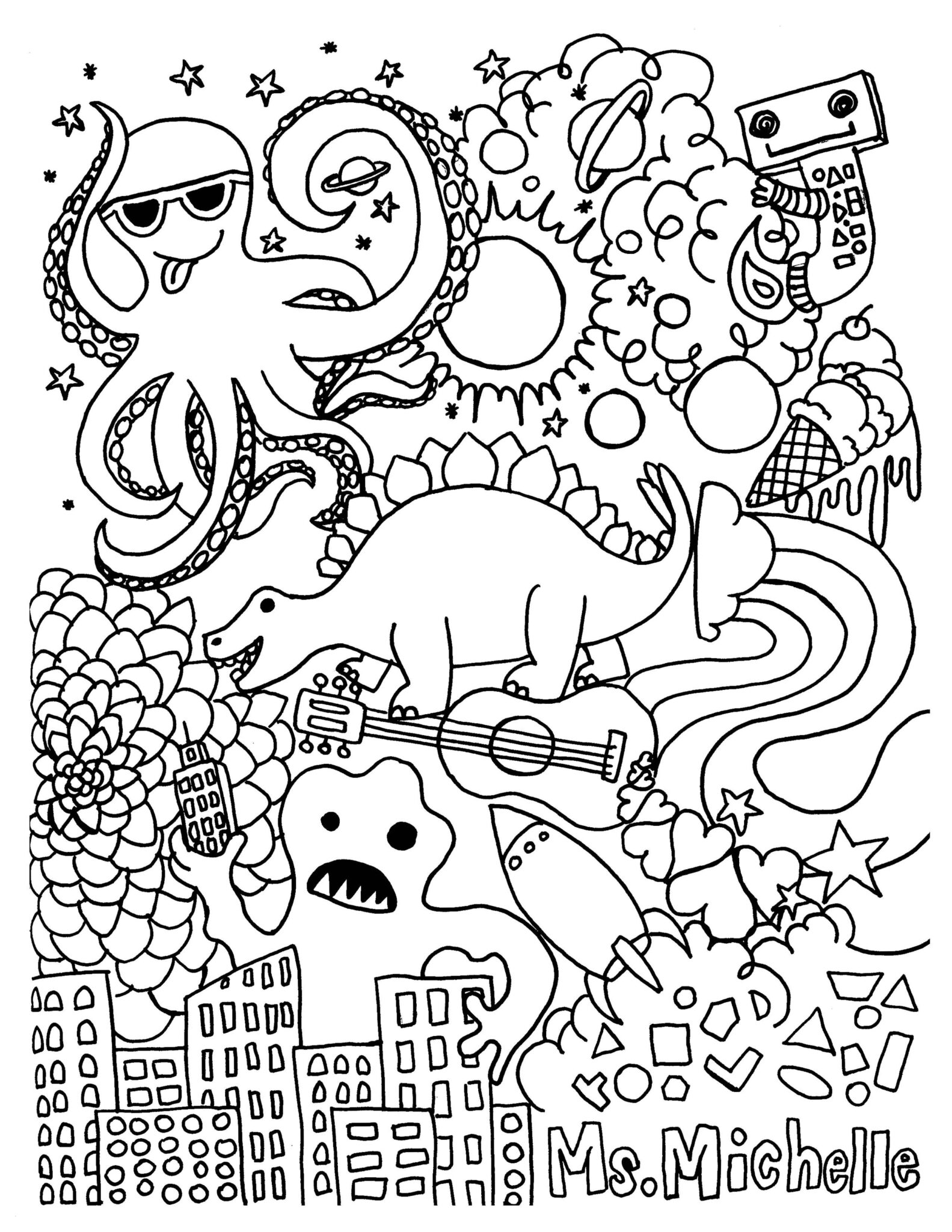 Free Psychedelic Coloring Pages PDF Coloringfolder 1800 | The Best Porn ...