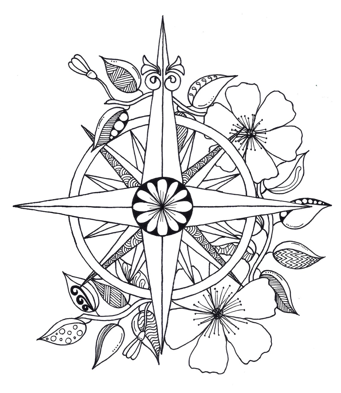 relaxing coloring pages for adults