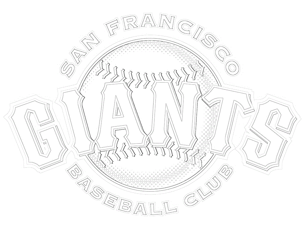 free san francisco giants coloring pages