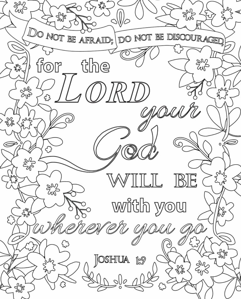 Free Scripture Coloring Pages Pdf - Coloringfolder.com