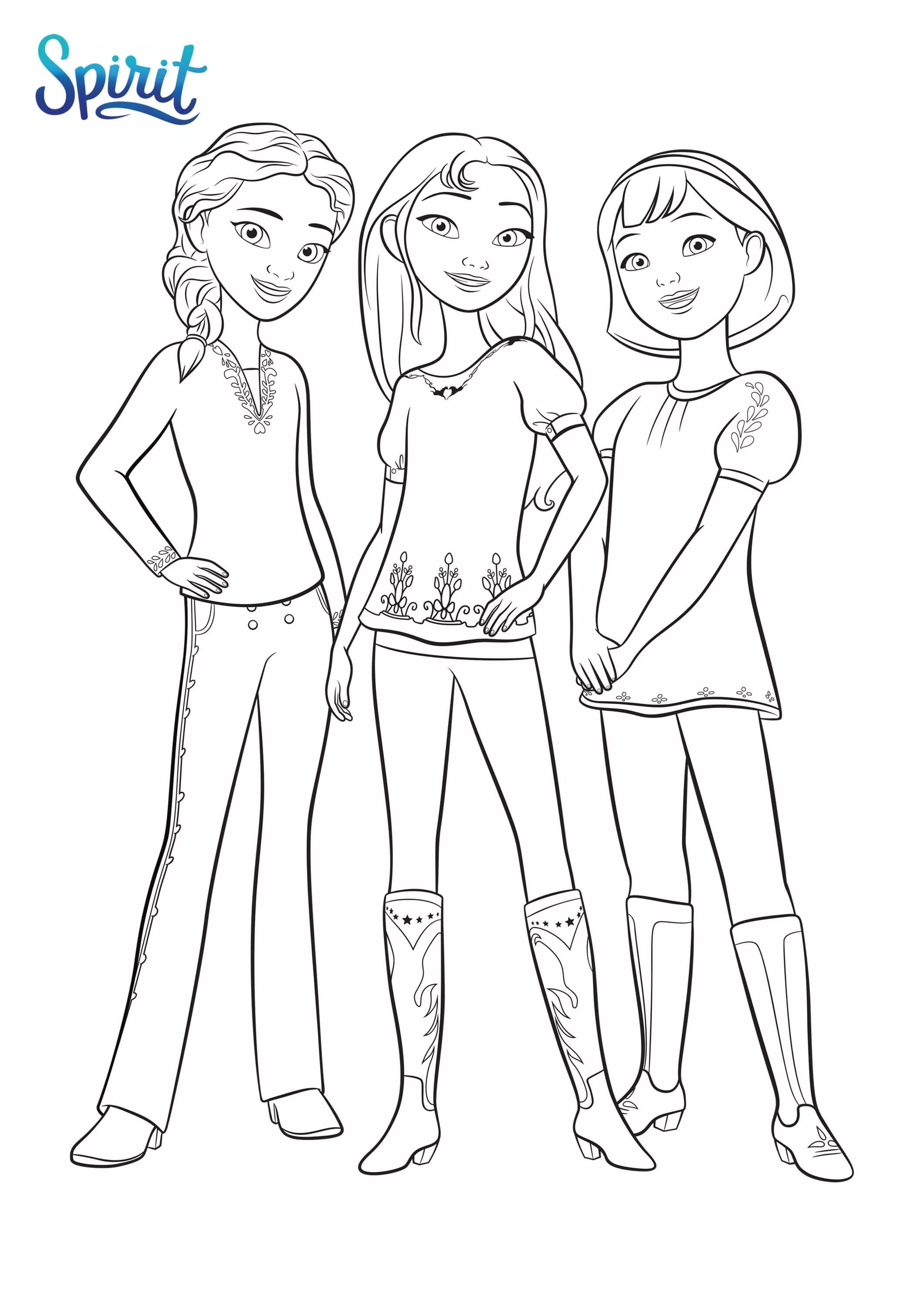 free spirit coloring pages