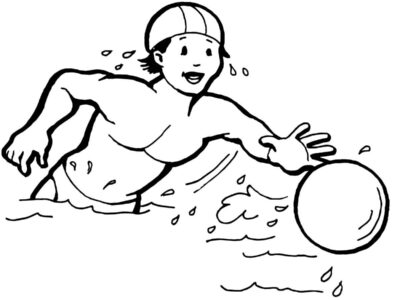 free waterpolo coloring pages