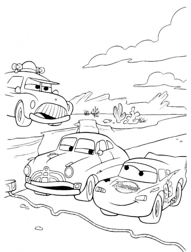 free lightning mcqueen coloring sheets