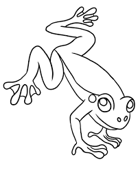 frog coloring pages free