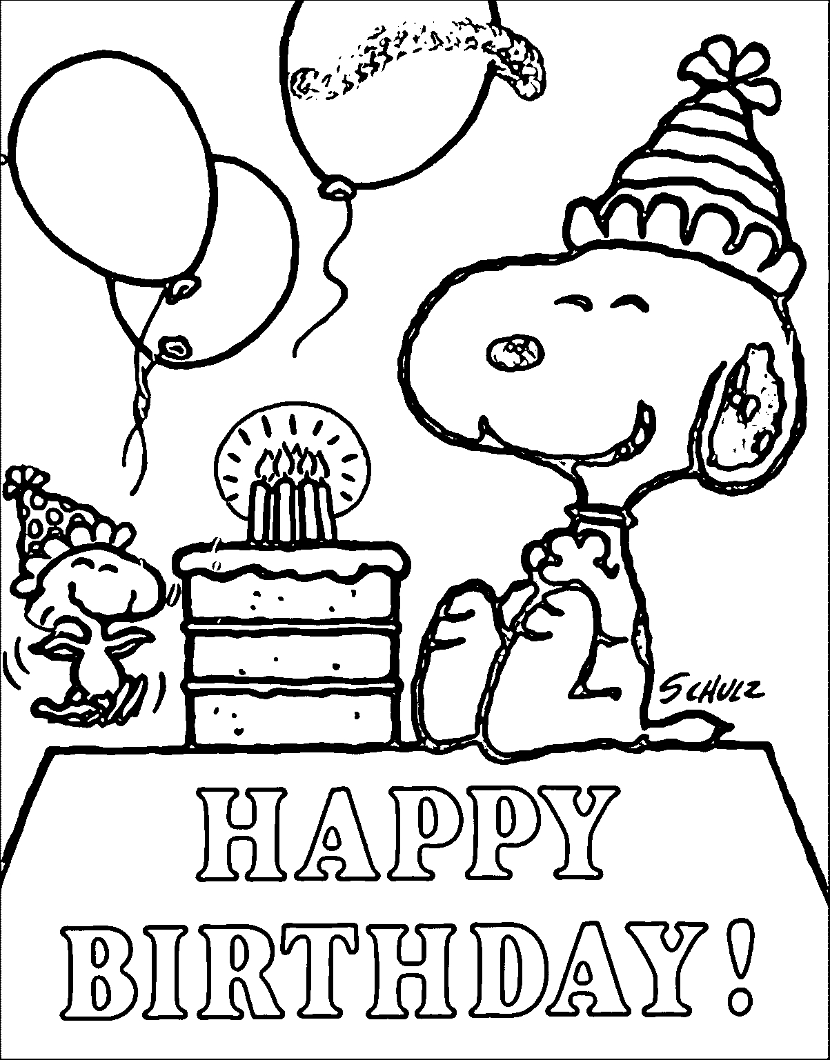 snoopy coloring pages printable snoopy coloring pages for kids cool2bkids free