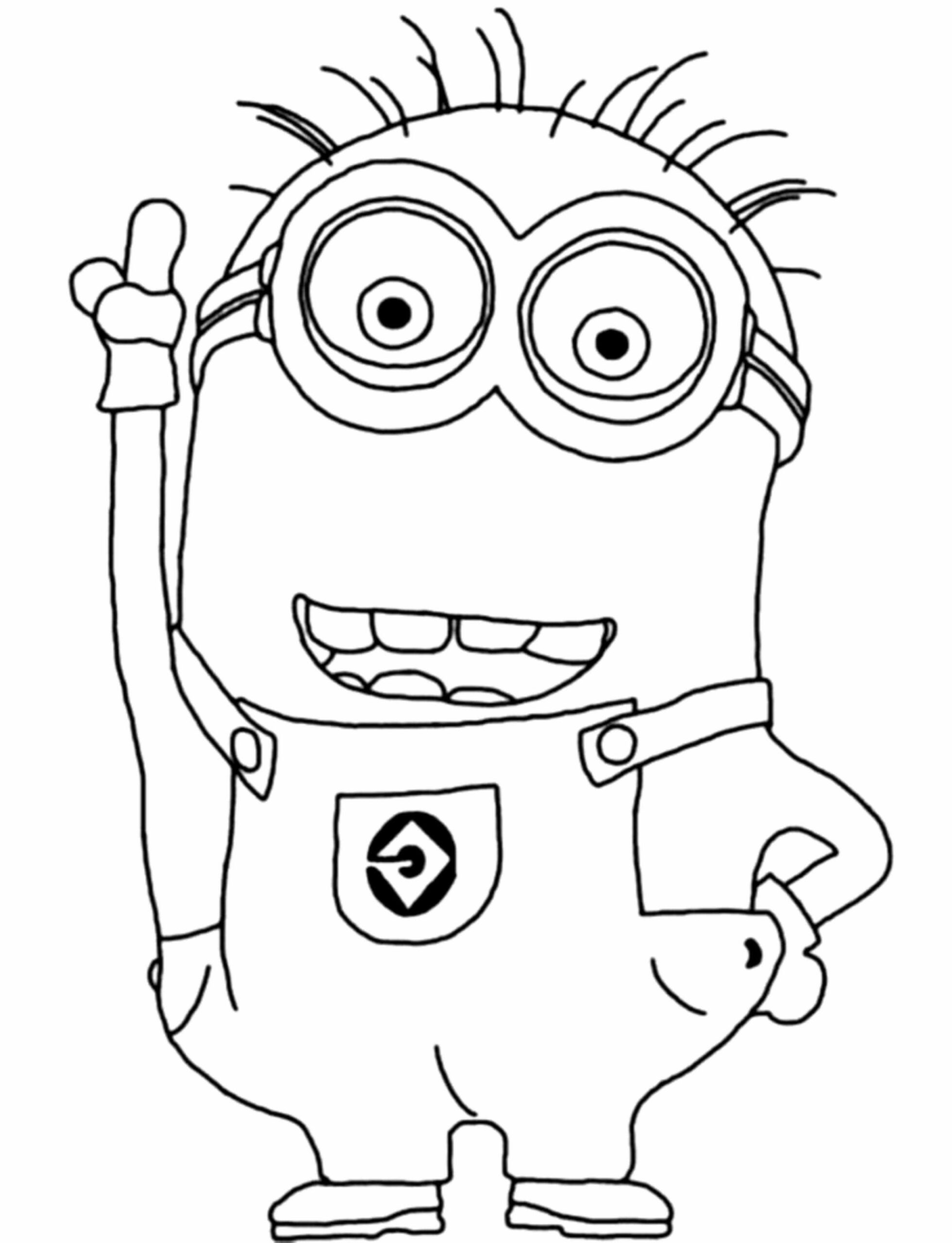 vector despicable me coloring pages
