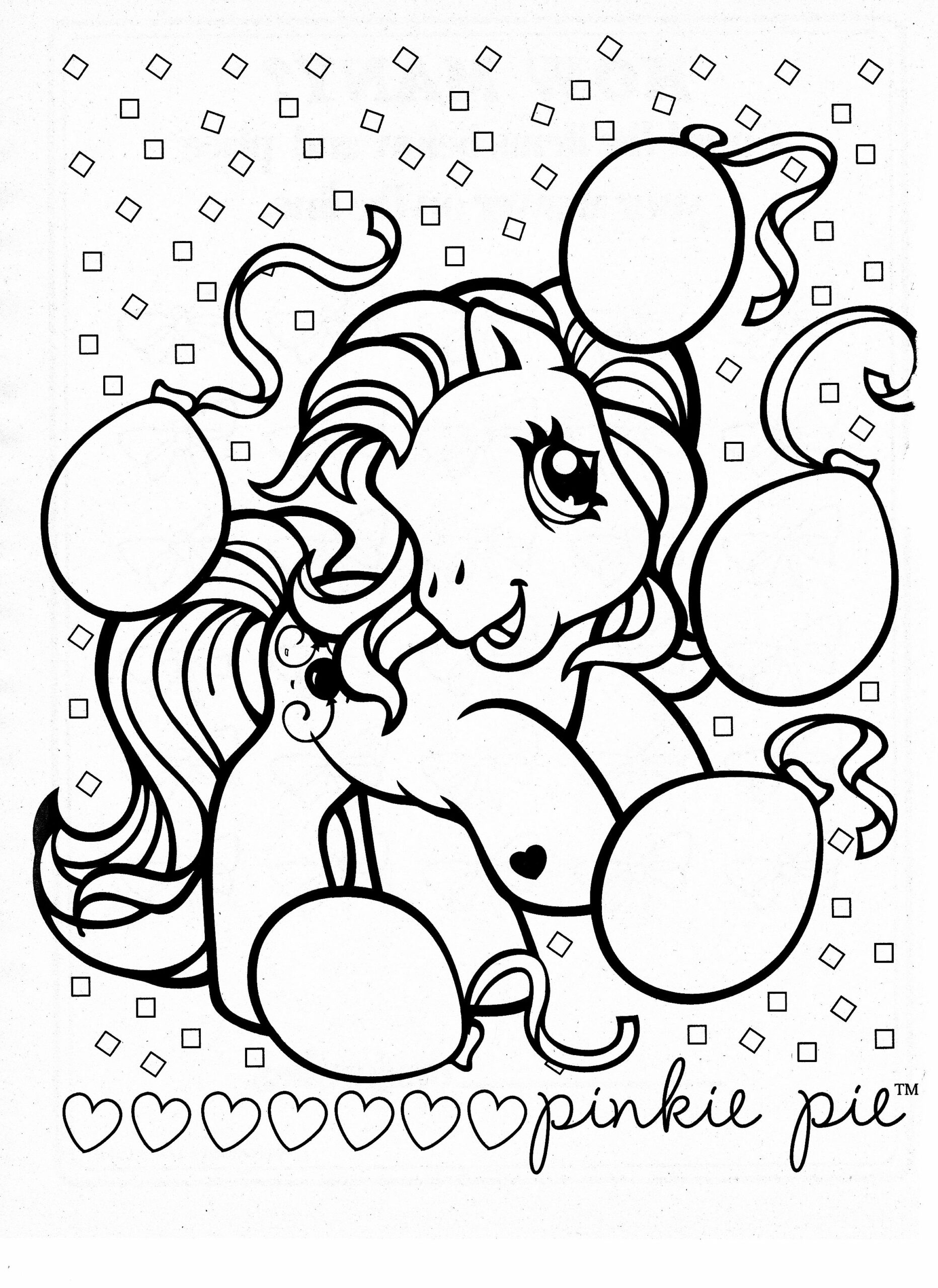 mlp coloring pages pinkie pie