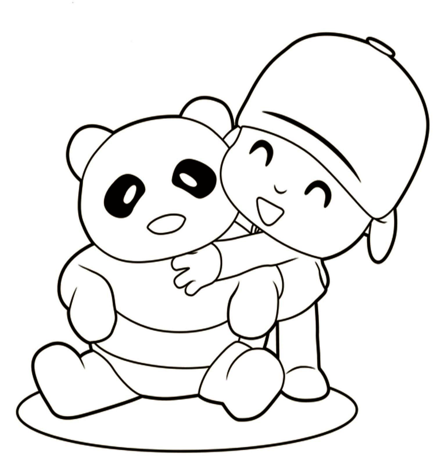 pocoyo coloring pages to print