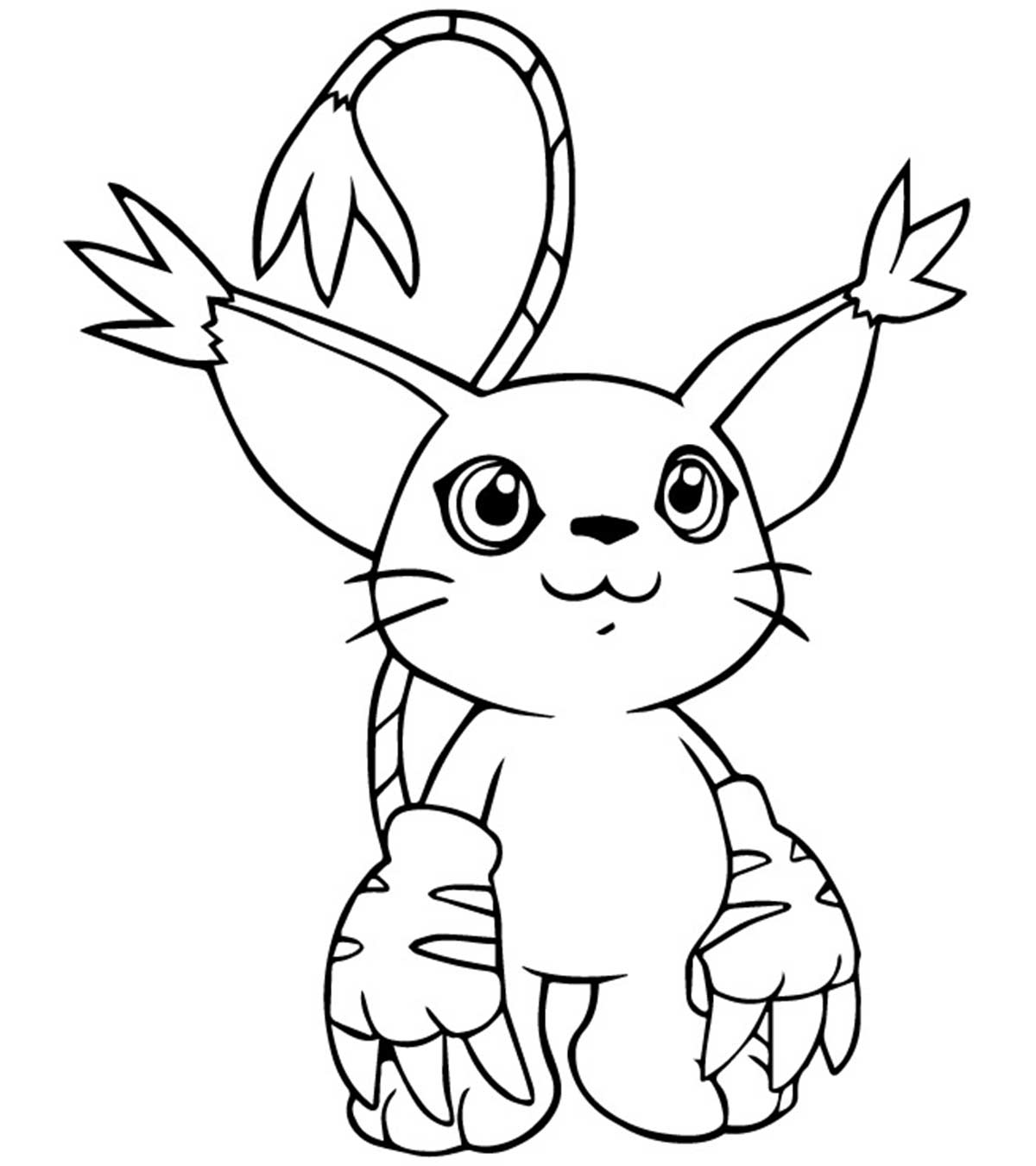digimon coloring pages toolmon