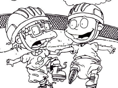 rugrats coloring pages online