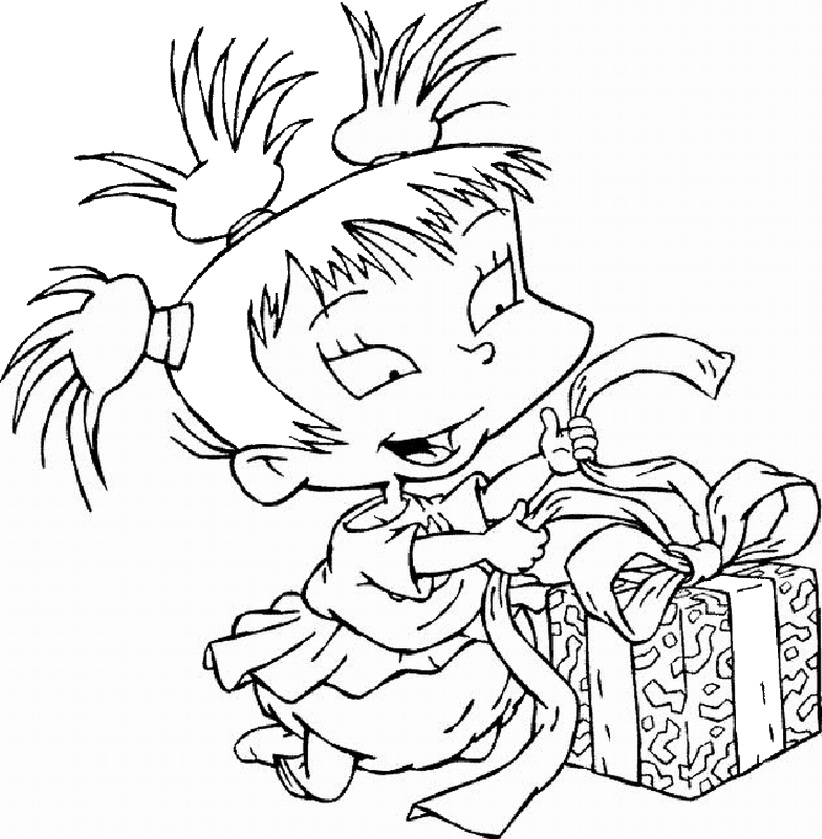 rugrats kimi coloring pages