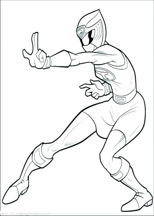 pink power ranger samurai coloring pages