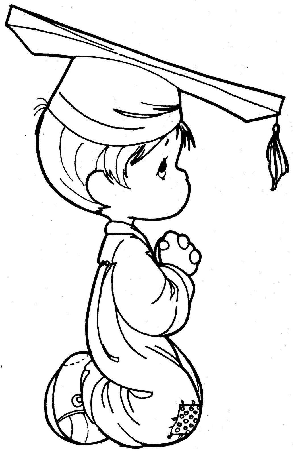 preschool graduation coloring pages