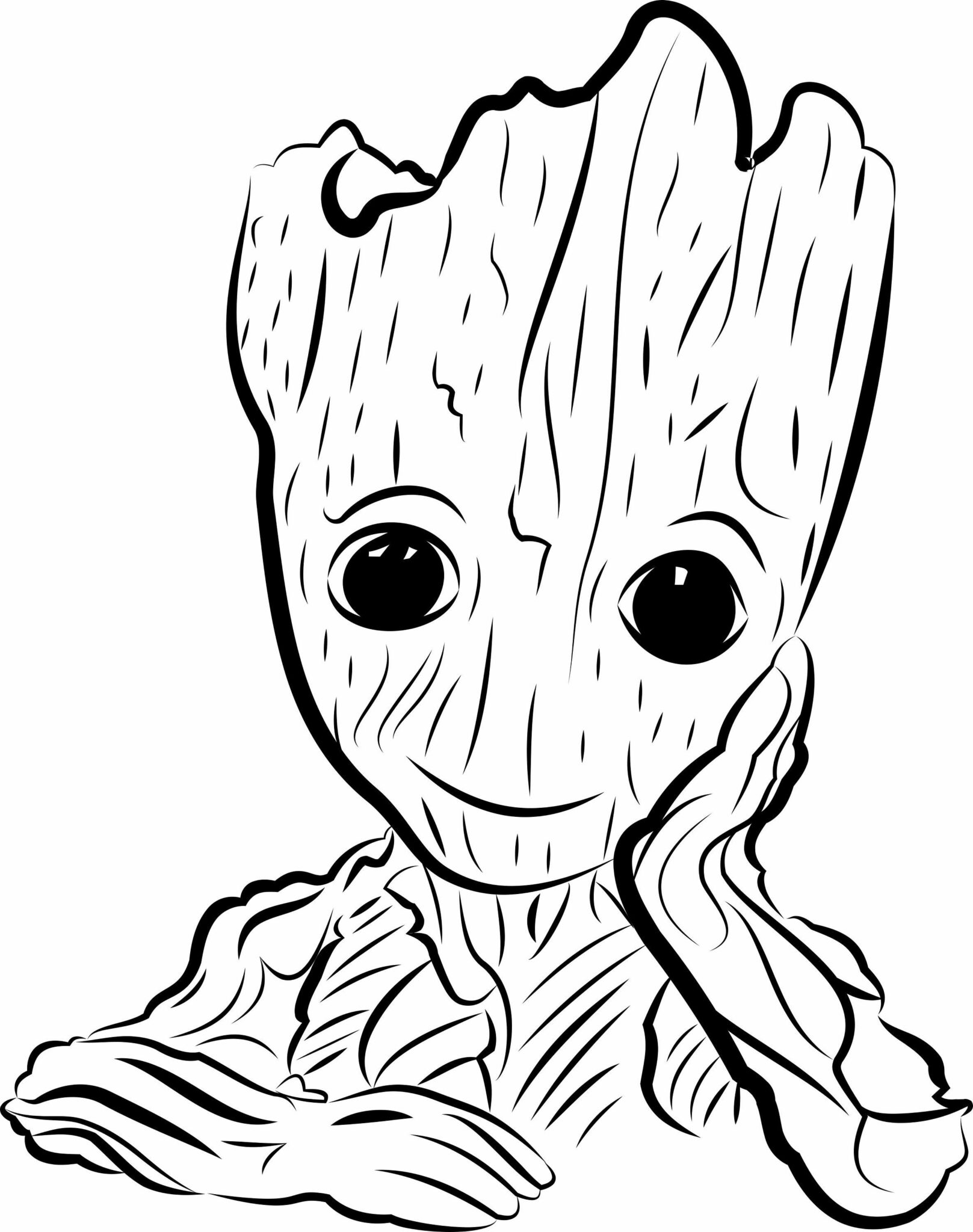 Groot Coloring Pages Pdf - Coloringfolder.com