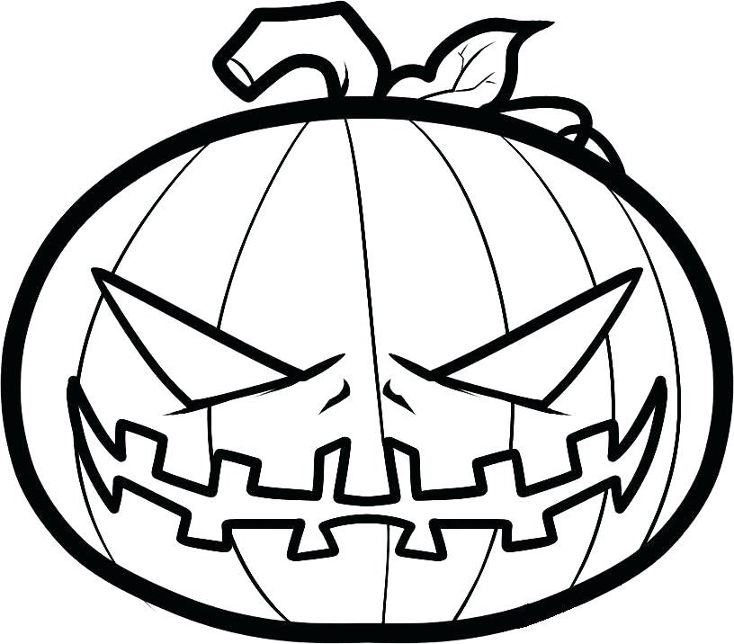 halloween pumpkin coloring pages printables