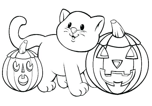 happy halloween pumpkin coloring pages