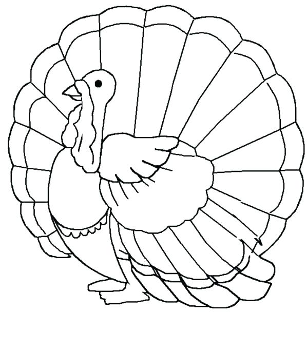 happy thanksgiving turkey coloring pages