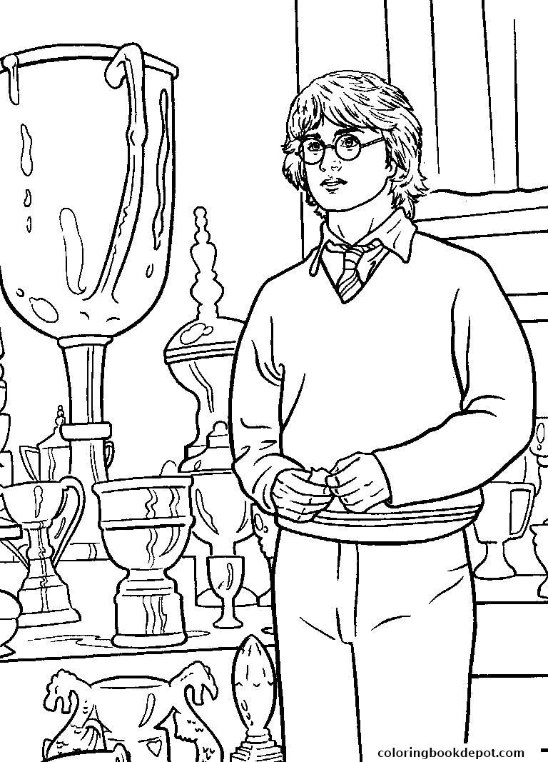 harry potter coloring pages free printable