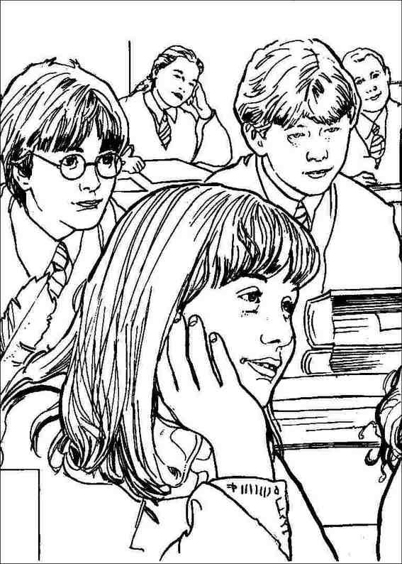 harry potter coloring pages printable
