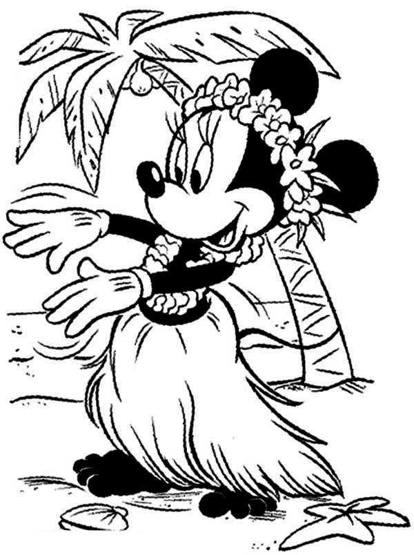 free hawaii coloring pages for kids