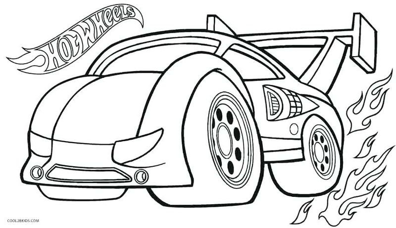 hot wheels coloring pages 053