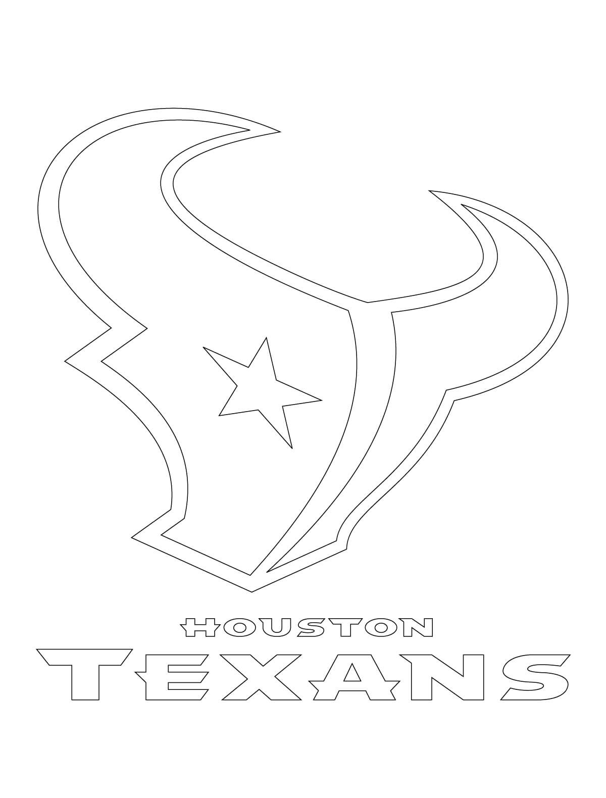 houston texans coloring pages