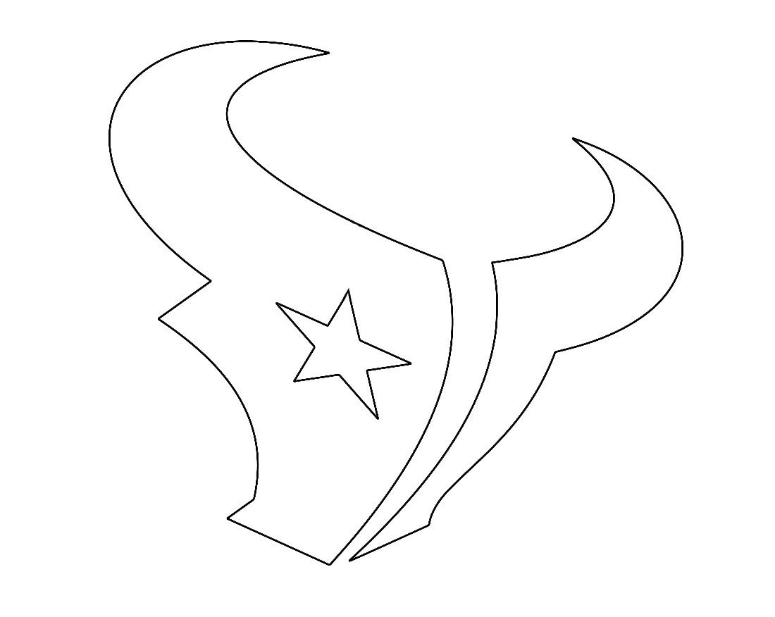 nfl houston texans coloring page