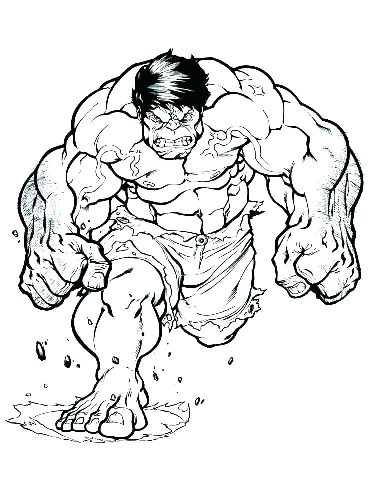 hulk 2 coloring pages