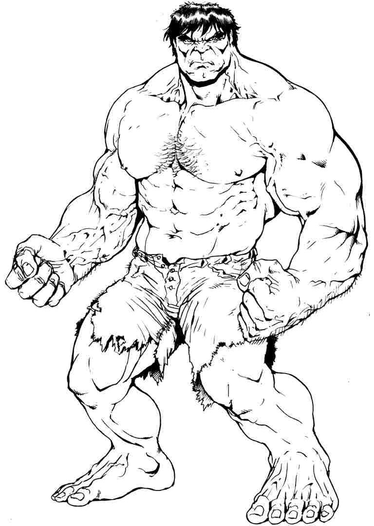 hulk coloring pages pdf