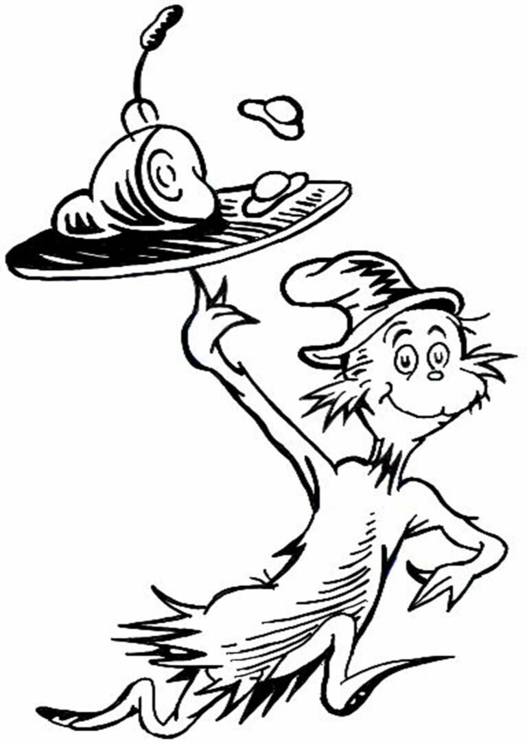 Inspirational Dr. Seuss Coloring Pages Pdf - Coloringfolder.com