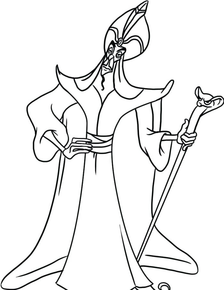 jafar coloring pages