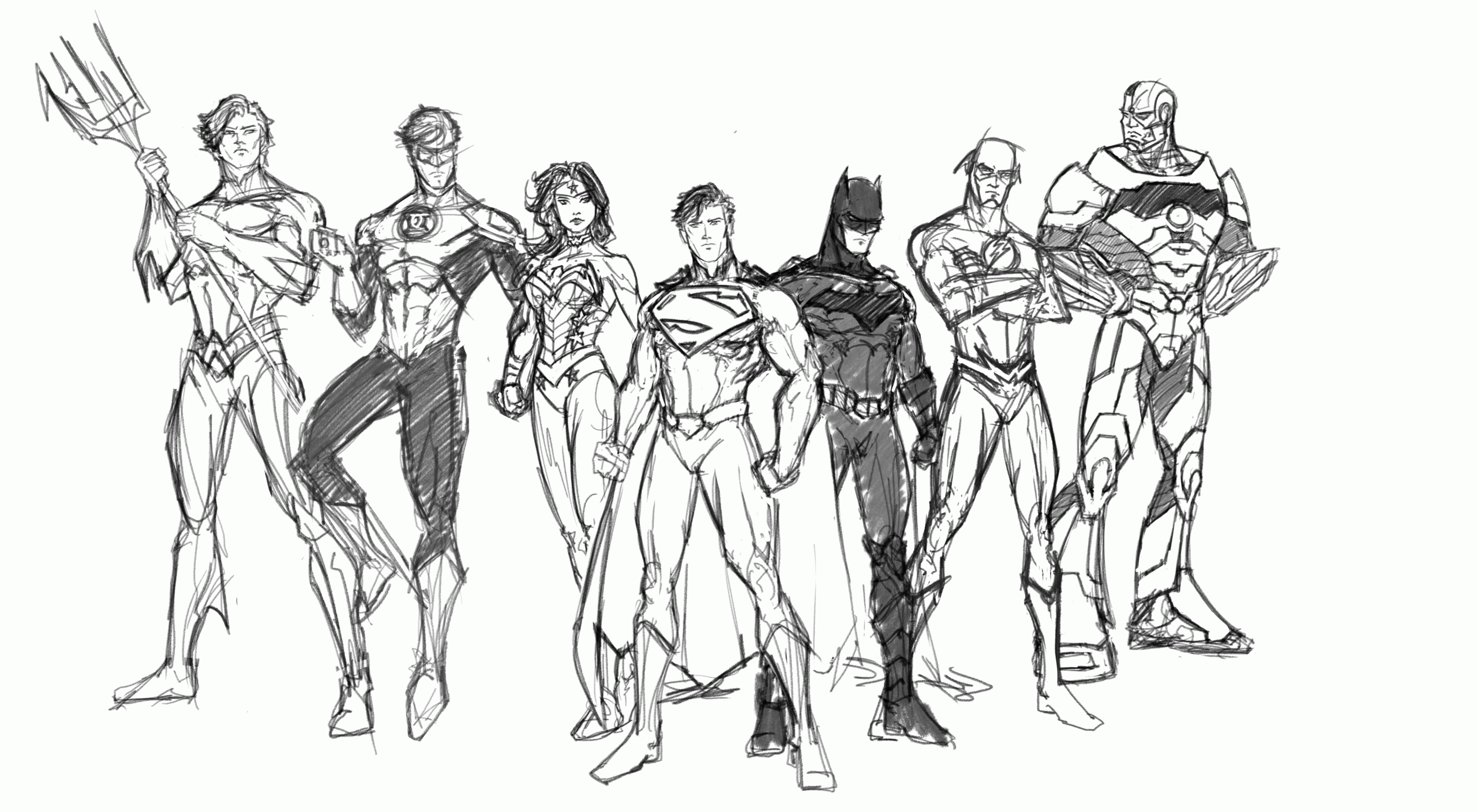 justice league coloring pages free printable