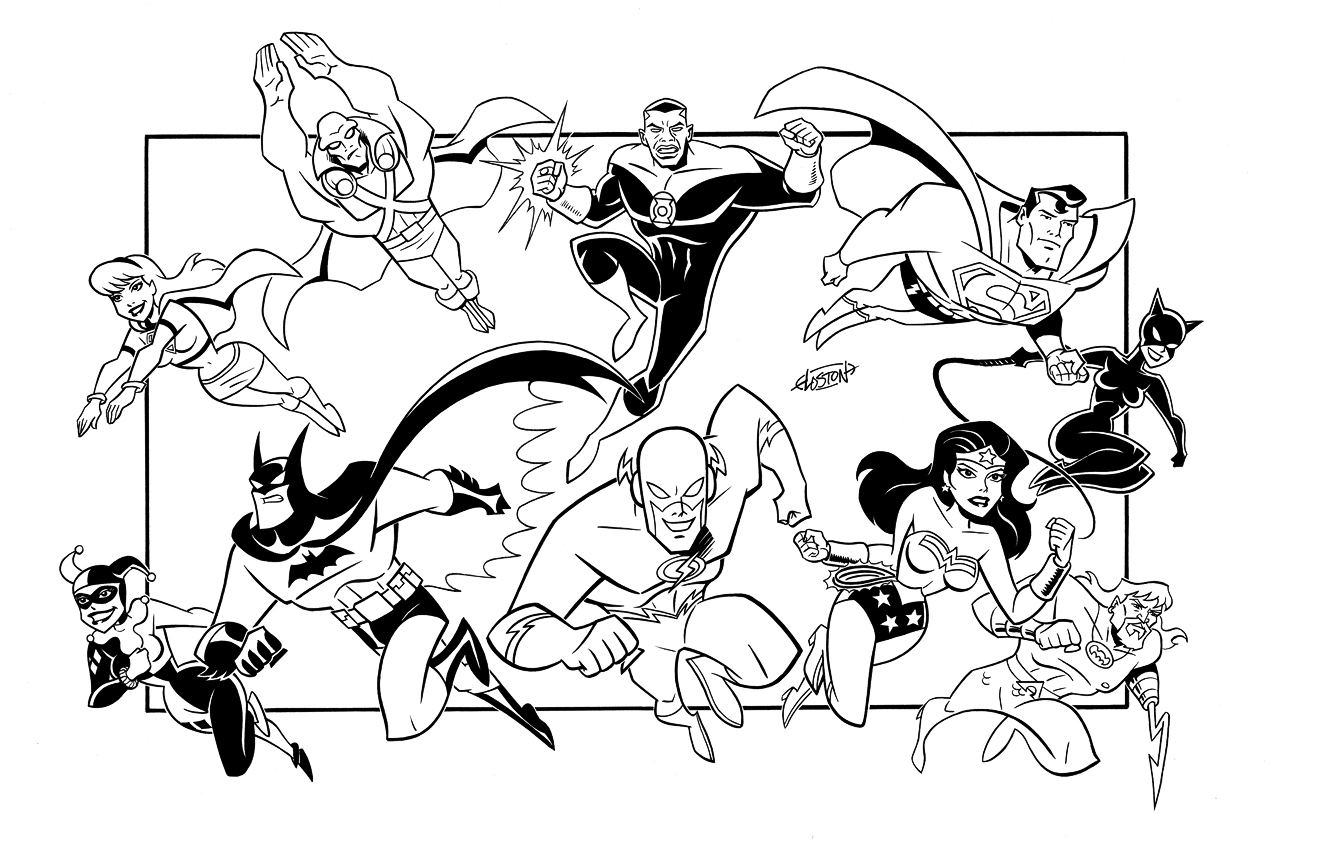 justice league movie coloring pages