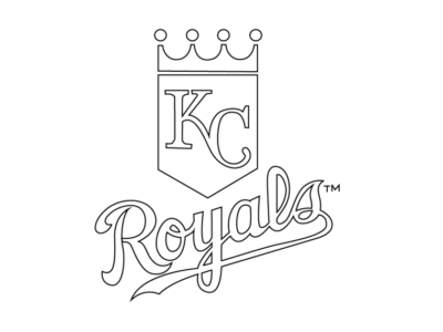kansas city royals logo coloring pages