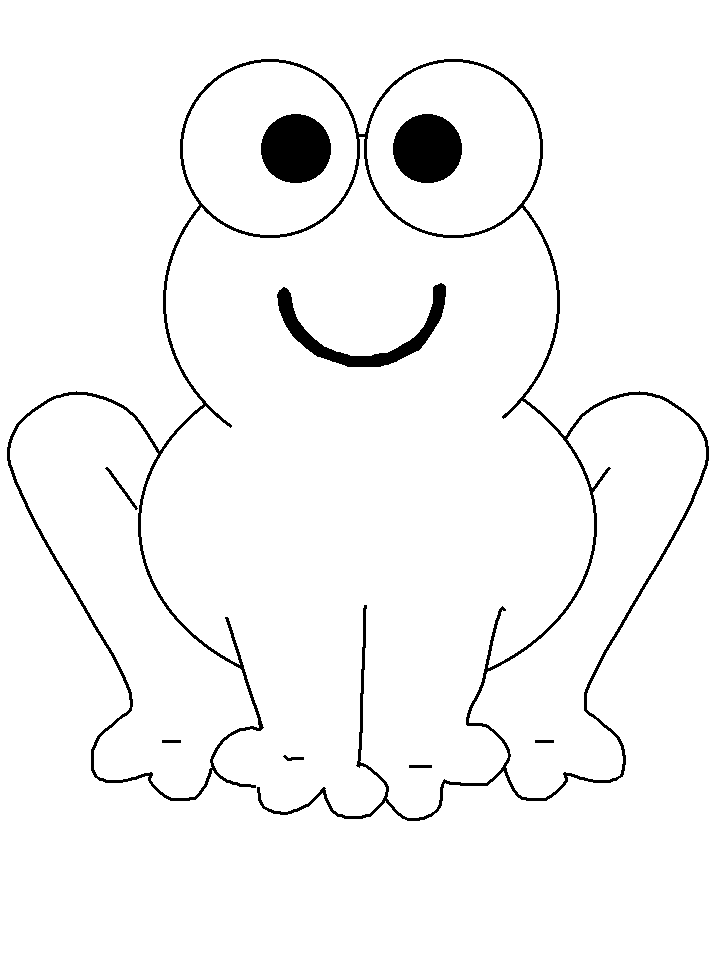 kiss the frog coloring pages