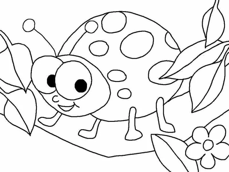 ladybug girl coloring page