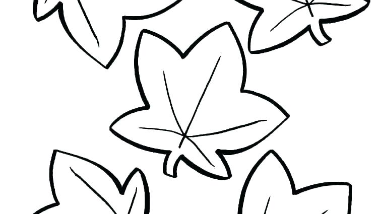leaf printable coloring pages