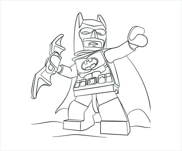 lego batman coloring pages printable