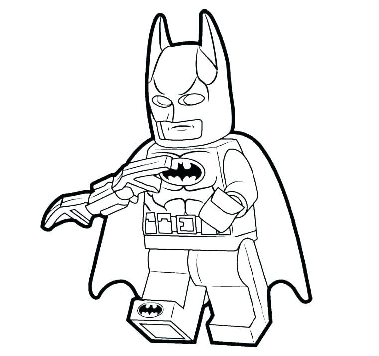 lego batman coloring pages printables