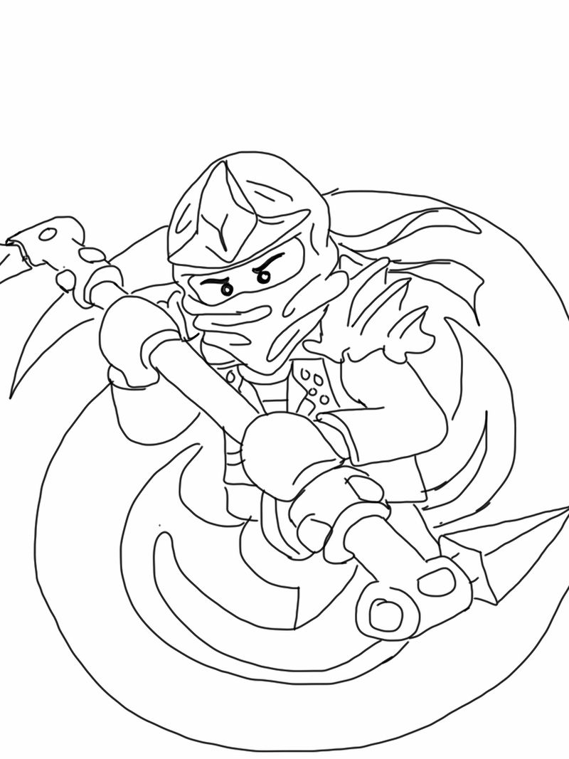 lego ninjago coloring pages 057